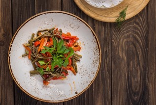 Поджарка из папоротника